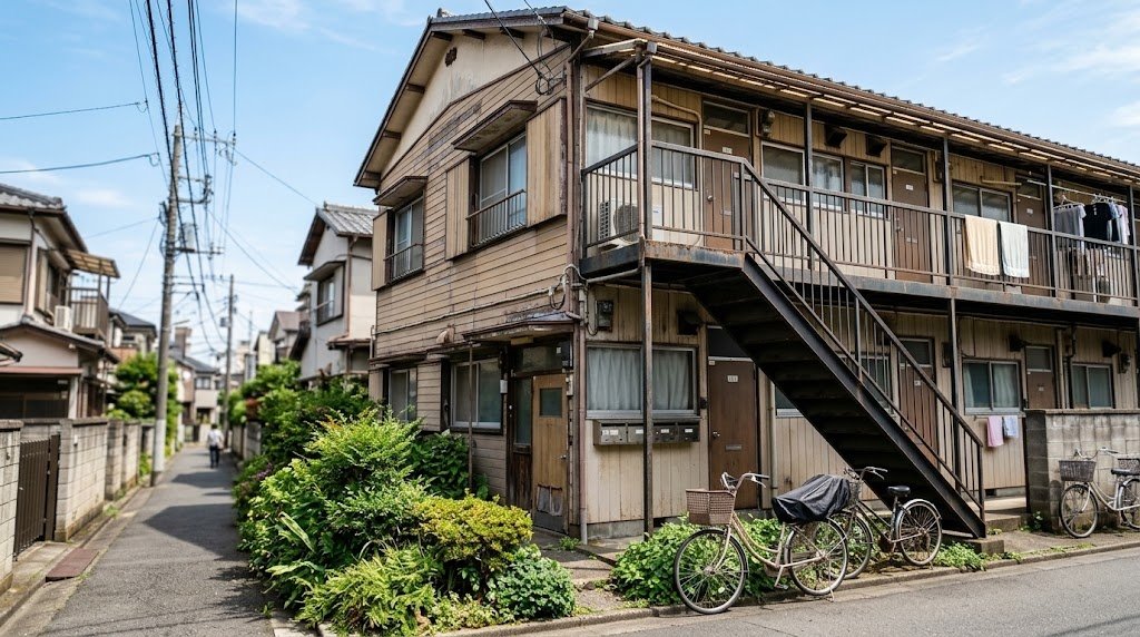 築古アパートの融資は何年組めるのか。木造の耐用年数超えが収益価格と出口に与える影響を鑑定士が数値で整理する